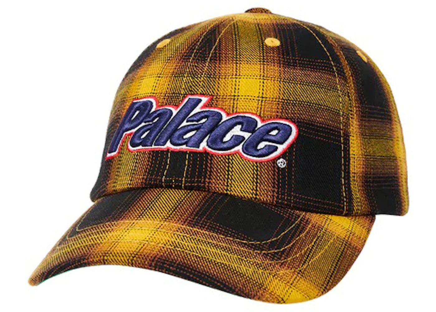 Palace Lowercase 6-Panel Yellow Check