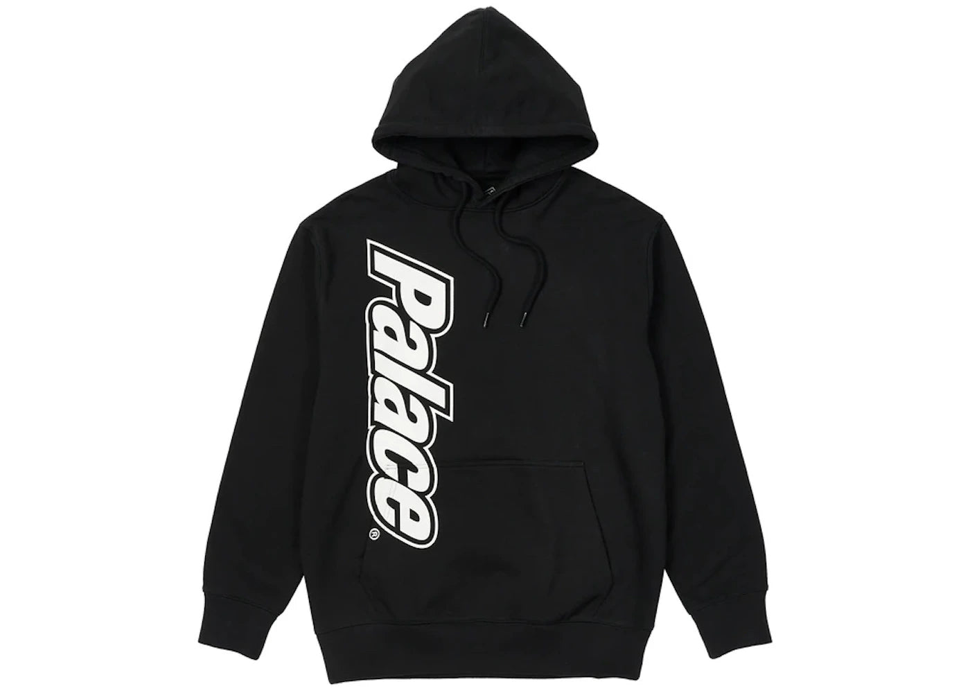 Palace Lowercase Font Hood Black