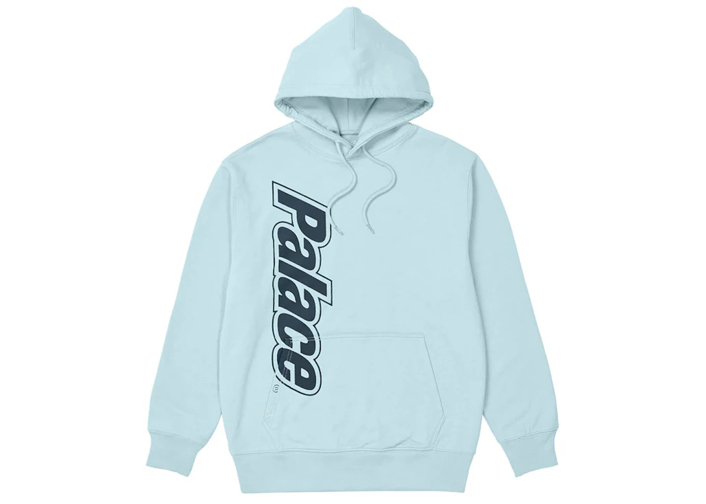 Palace Lowercase Font Hood Light Blue