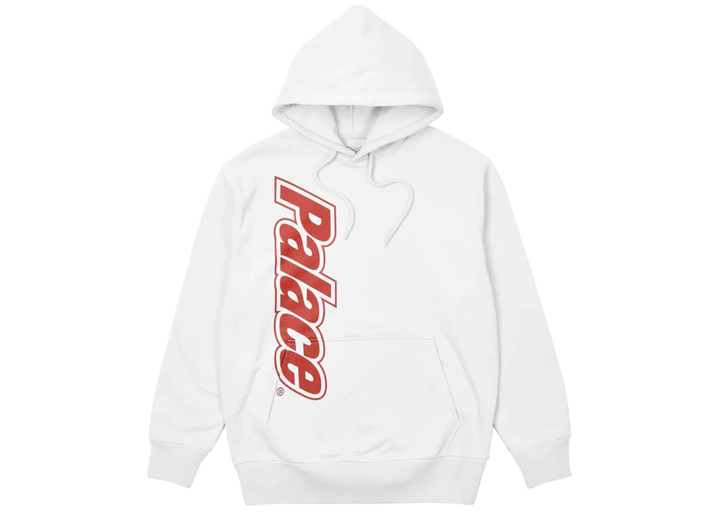 Palace Lowercase Font Hood White