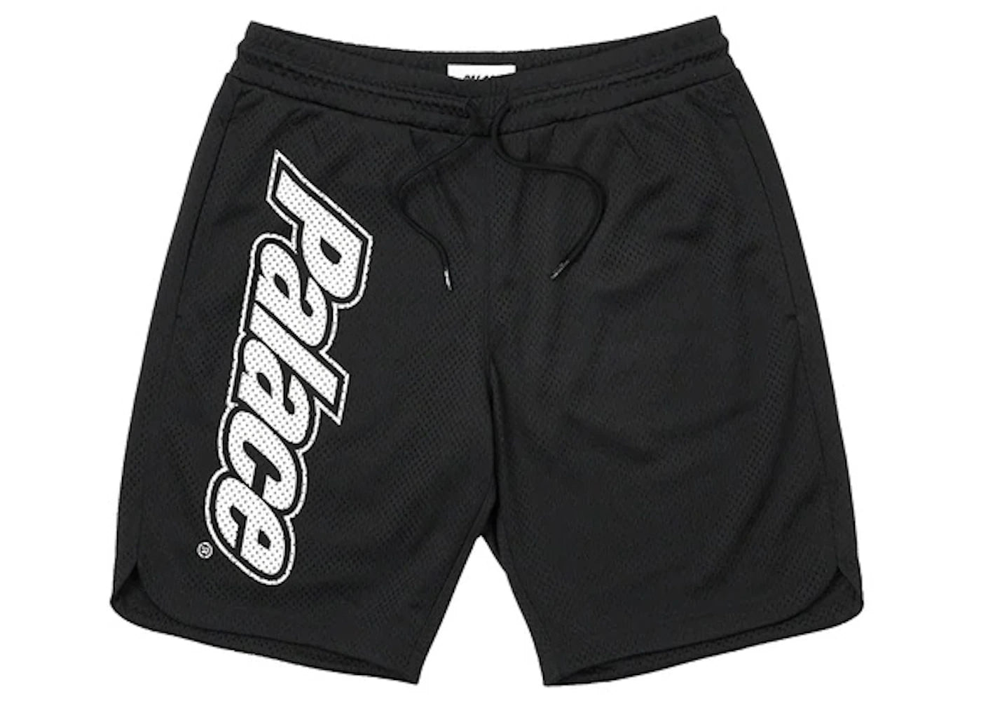 Palace Lowercase Font Shorts Black