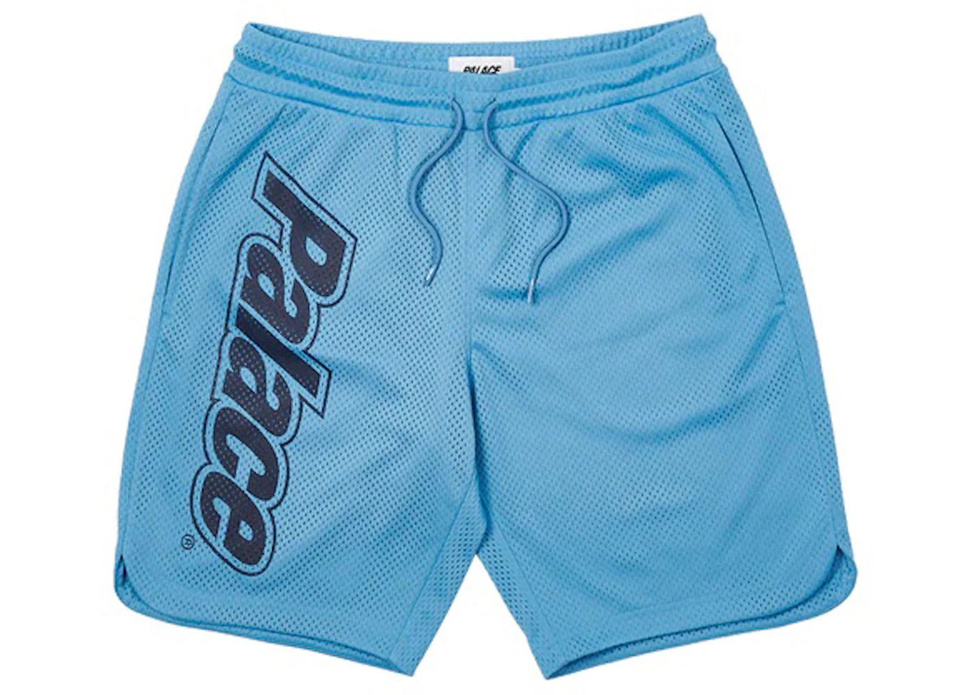 Palace Lowercase Font Shorts Light Blue