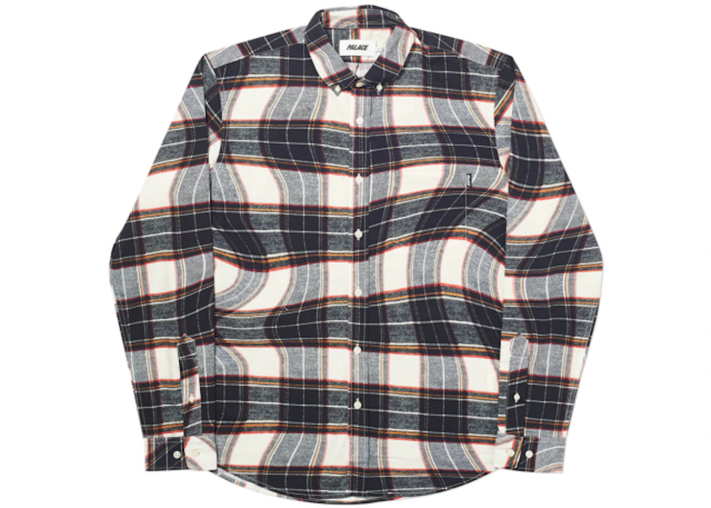 Palace Lumber Waved Shirt Black/White