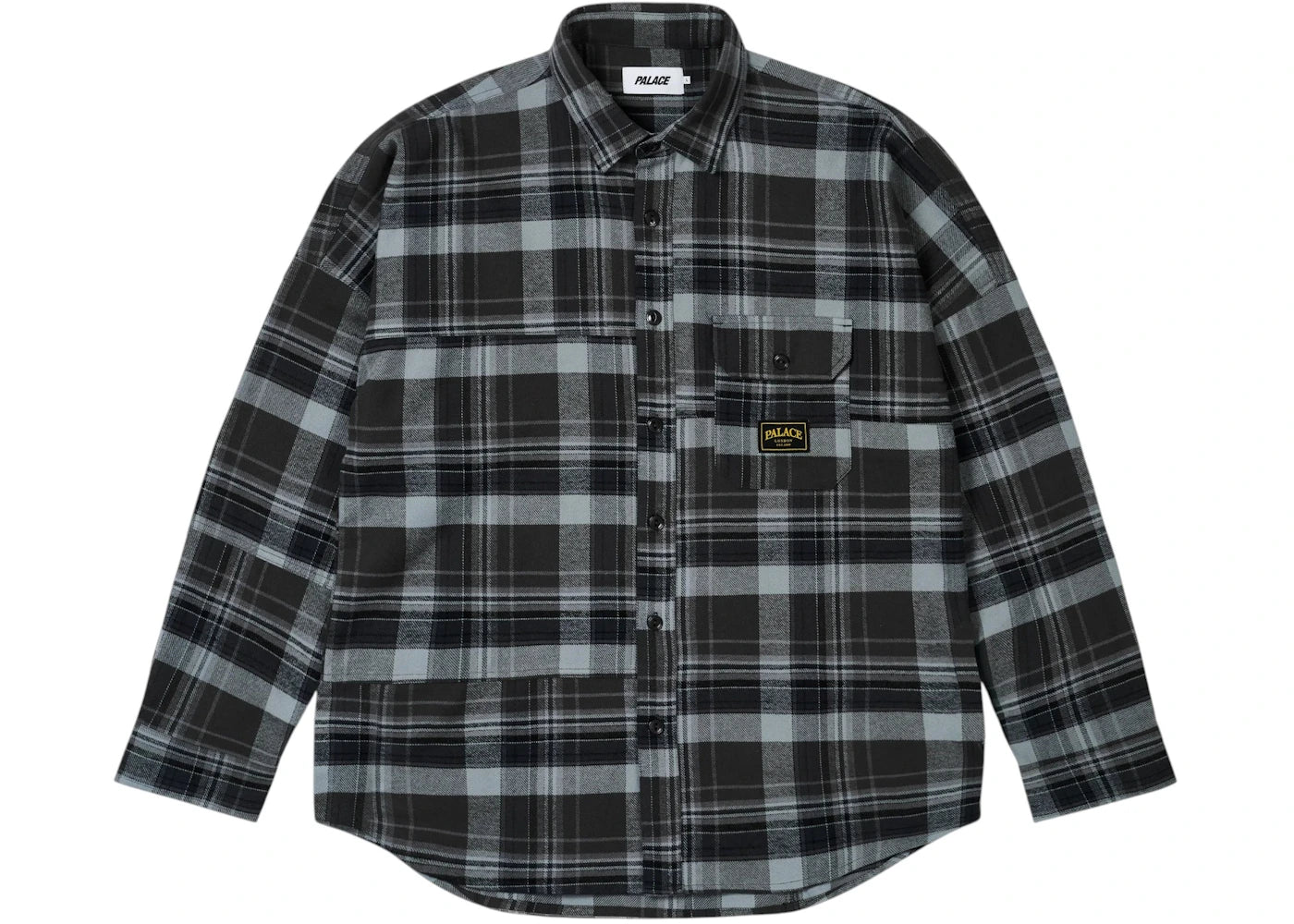 Palace Lumber Yak Patch Overshirt Black