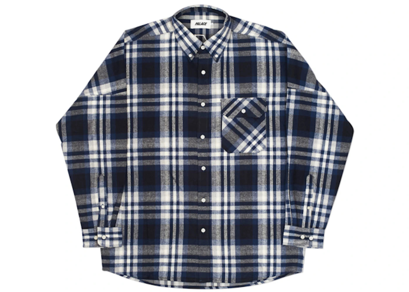 Palace Lumber Yak Shirt Navy/Indigo/White