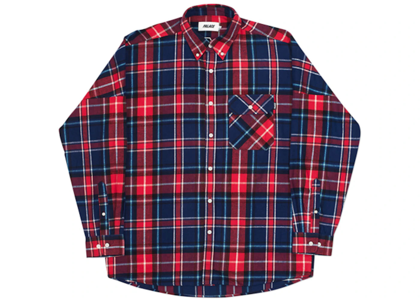 Palace Lumber Yak Shirt Red/Blue/Plum