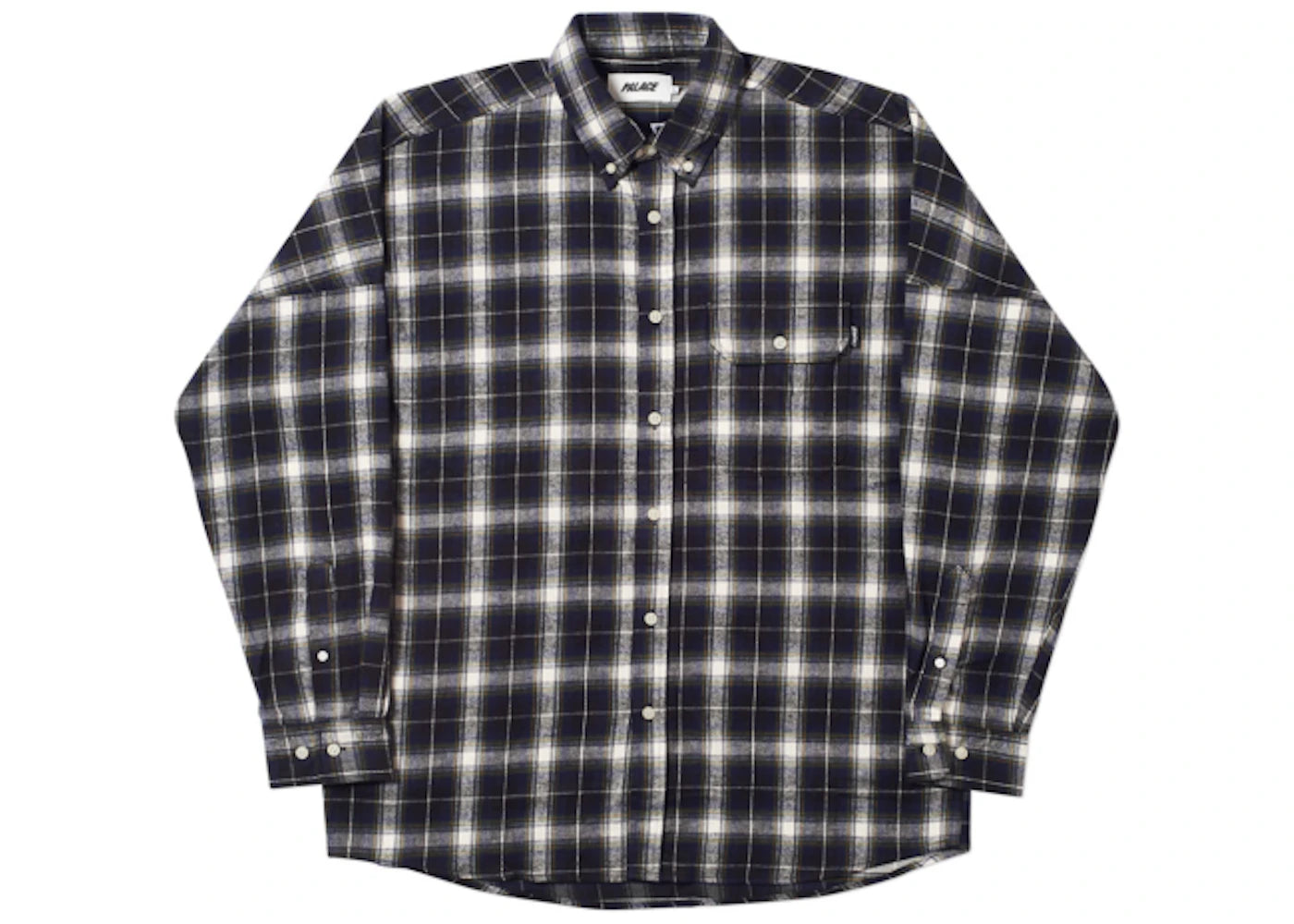 Palace Lumber Yak Shirt (SS 19) Navy/Green Check