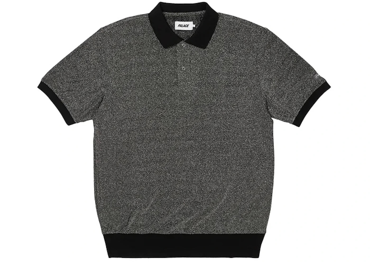 Palace Lurex Polo Silver