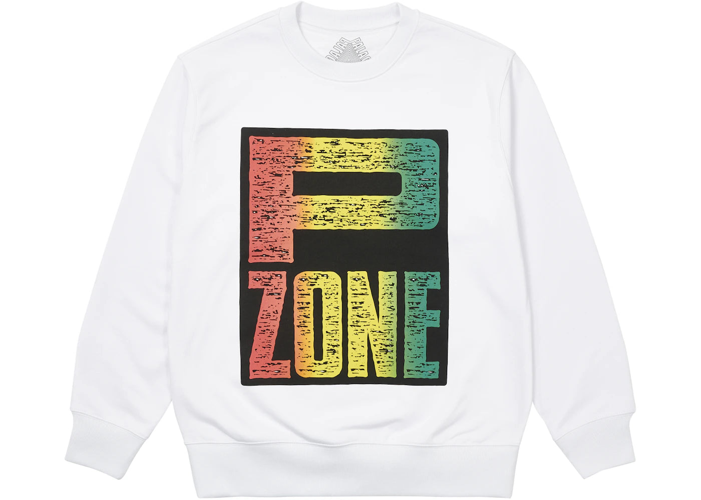 Palace M-Zone Mutant P-Zone Fade Crew White