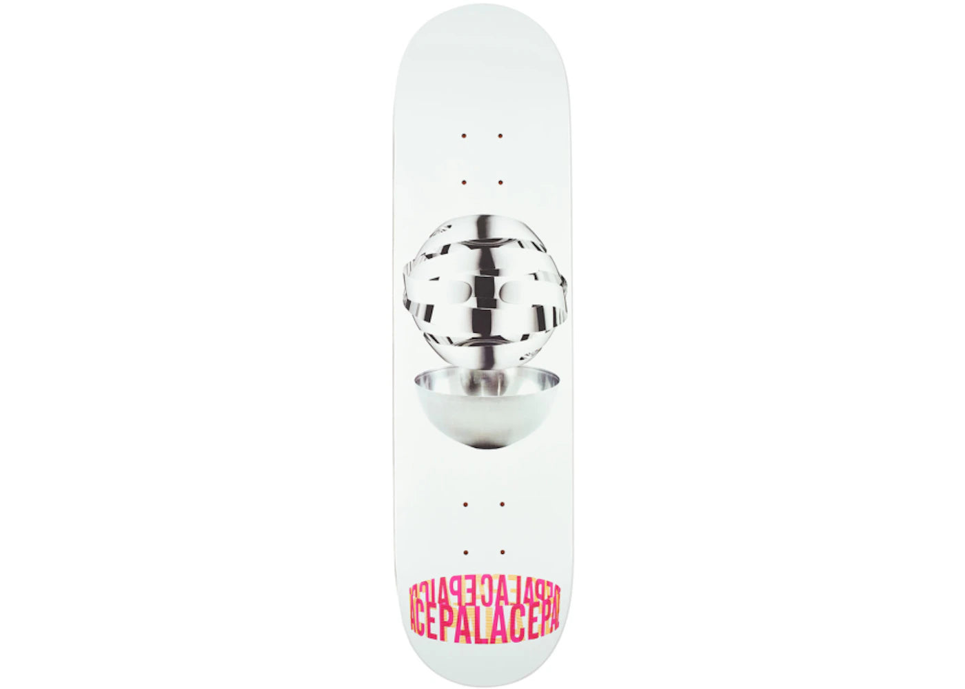 Palace MHead 8.1 Skateboard Deck White