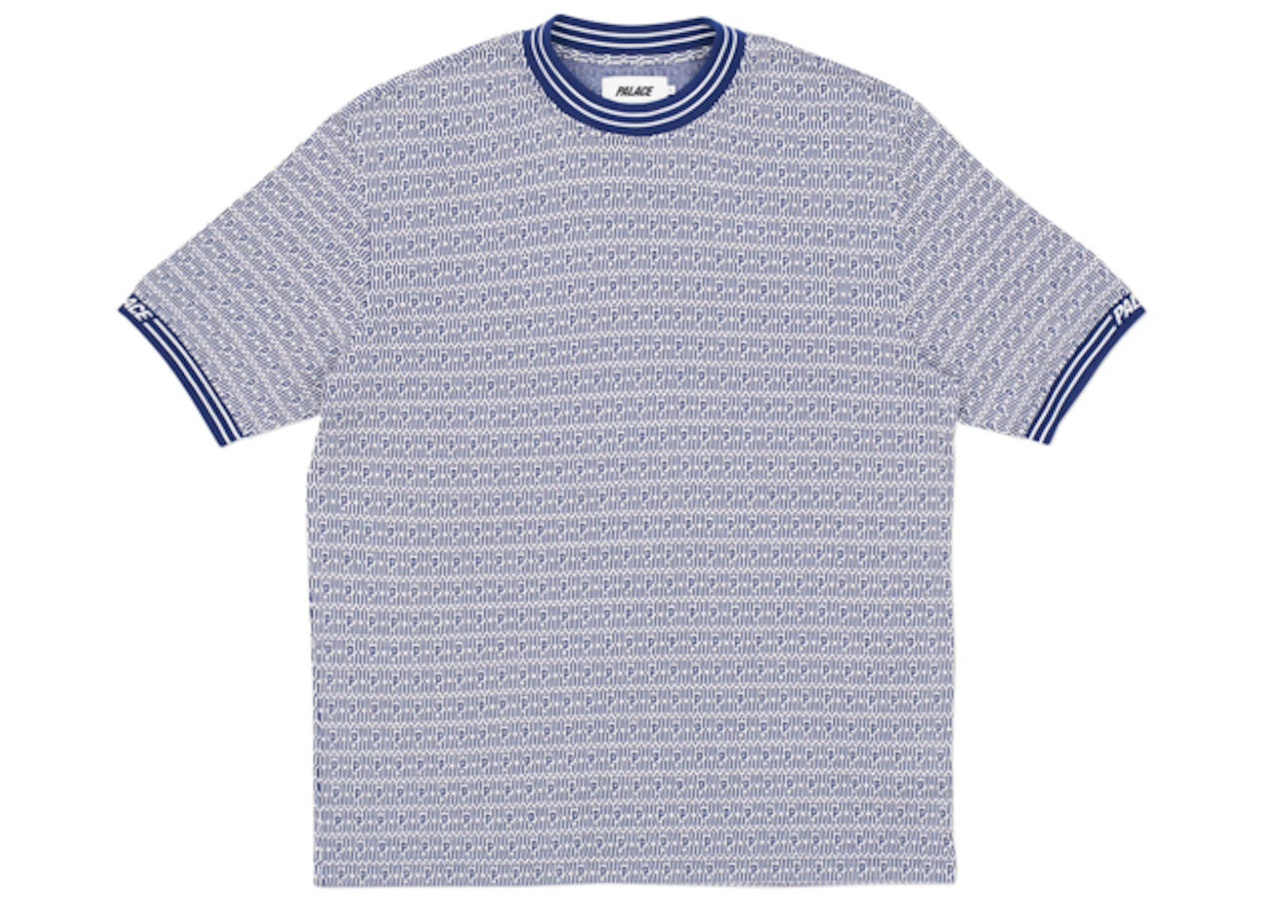 Palace Macro P Heavy T-shirt Blue/White