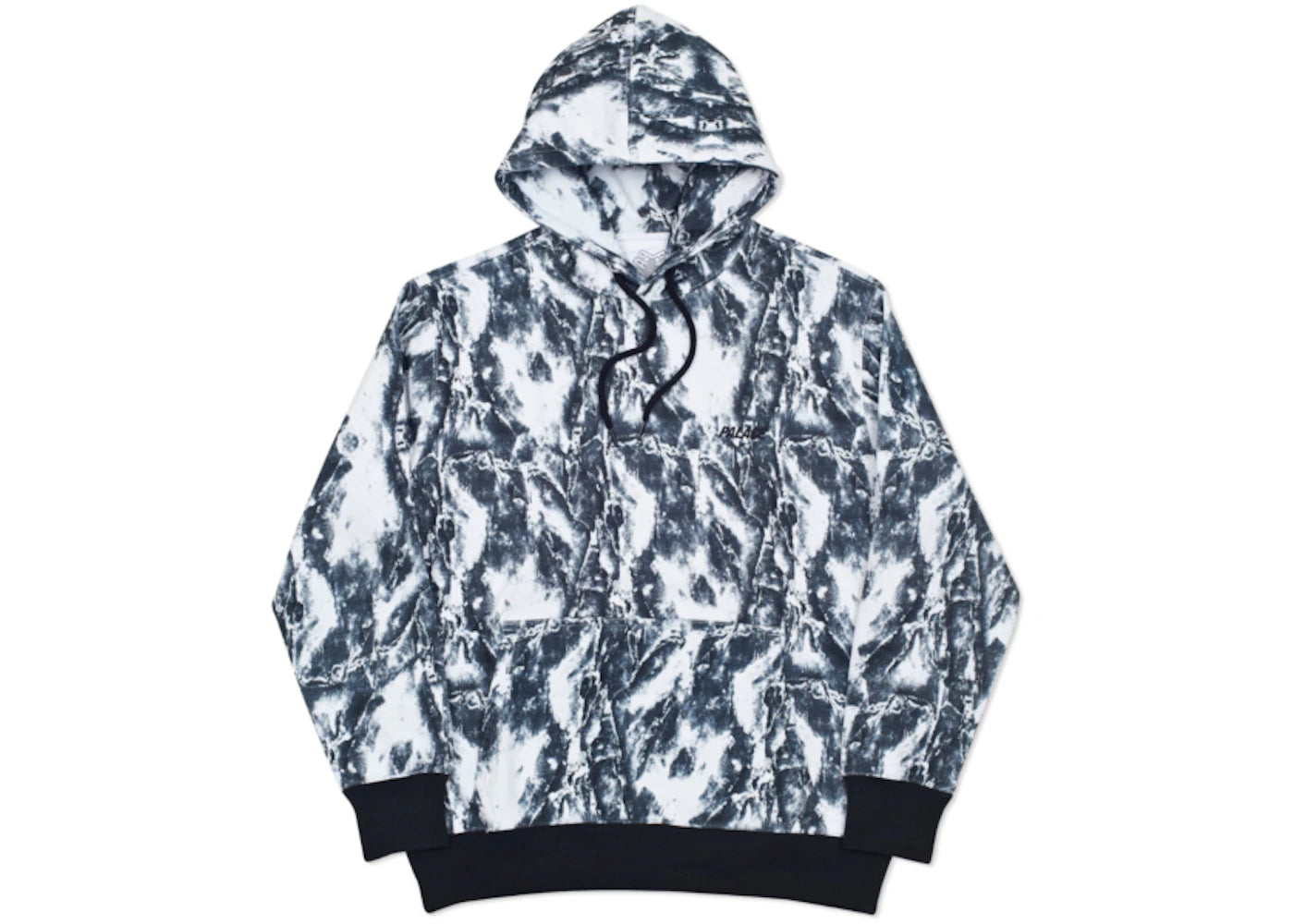 Palace Madara Hood Black/White