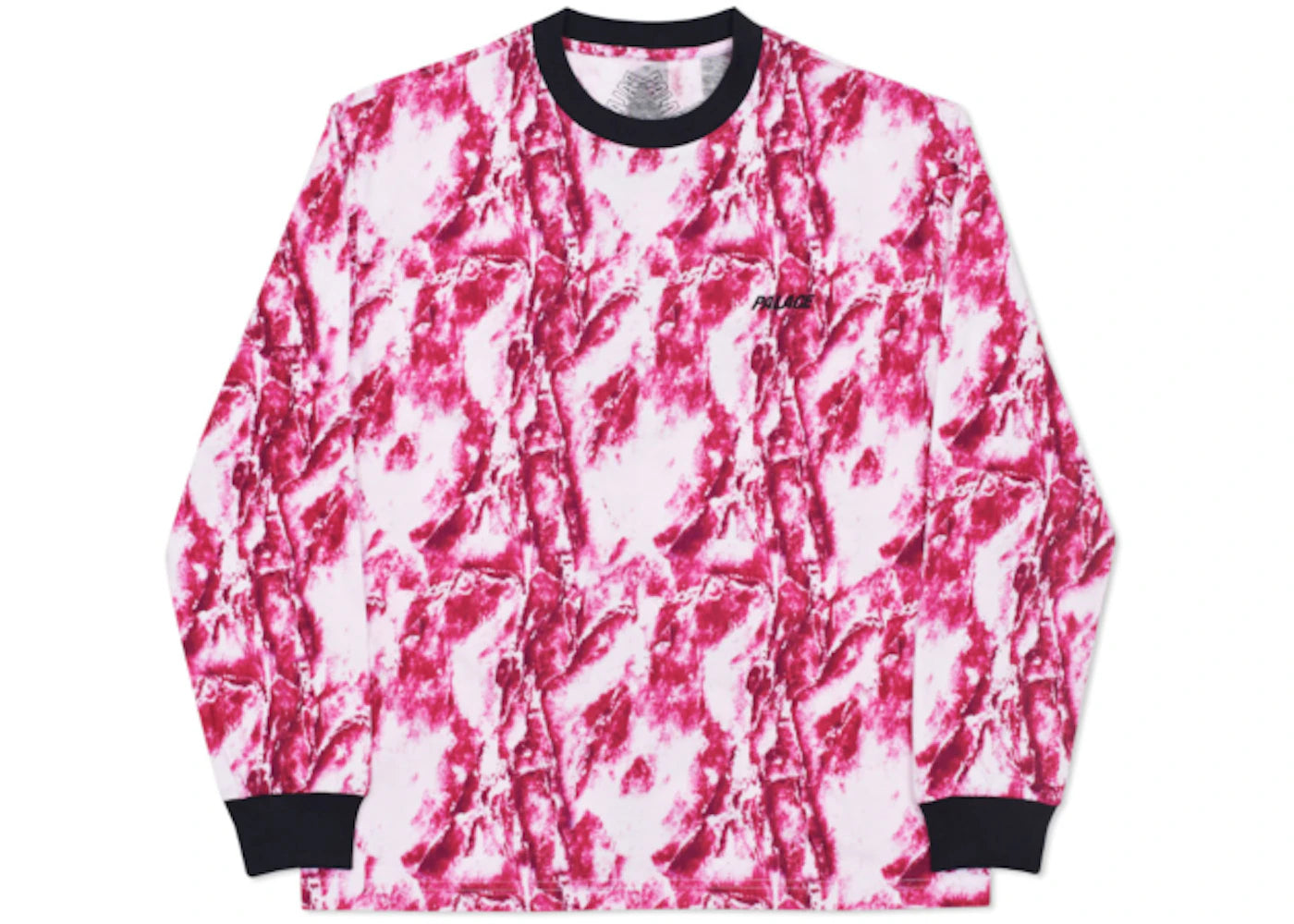 Palace Madara Longsleeve Magenta/White