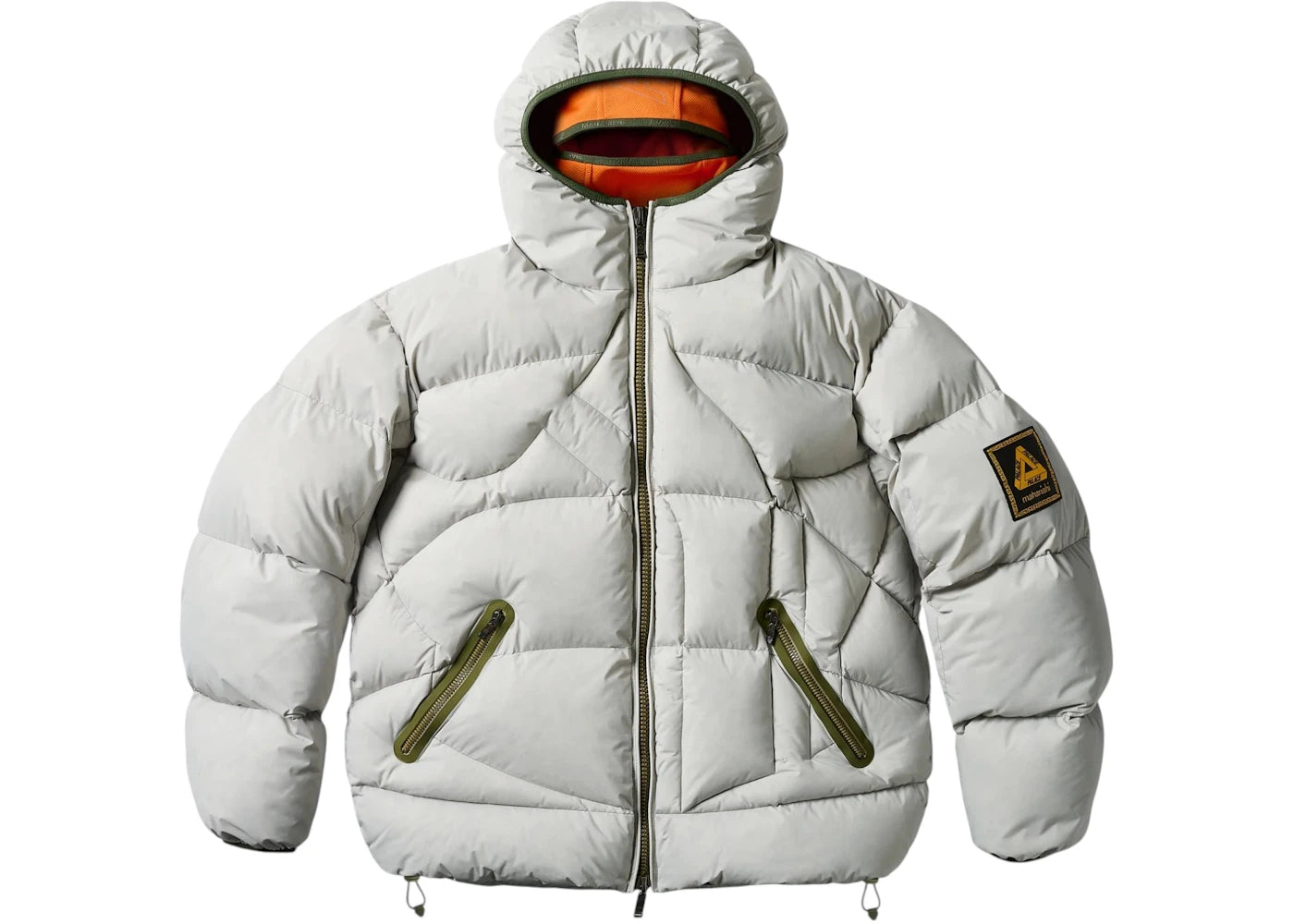 Palace Maharishi Temple Puffa Jacket Ice