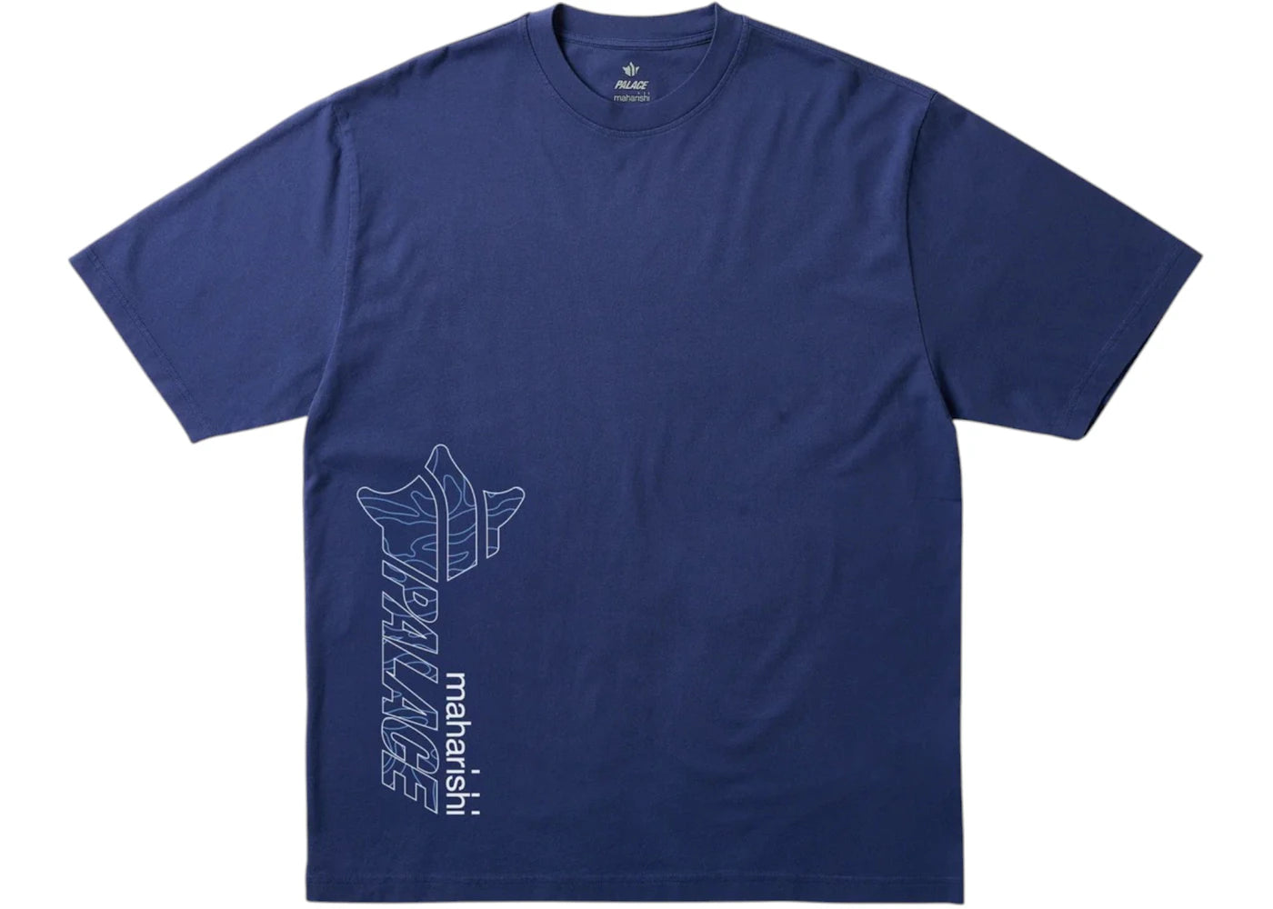 Palace Maharishi Temple Star T-Shirt Blue