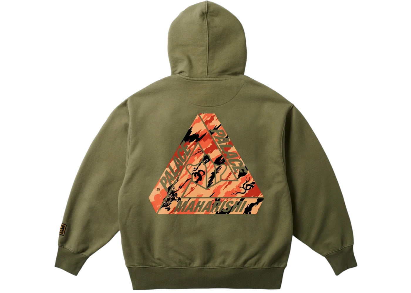 Palace Maharishi Tri-Bonsai Hood Olive