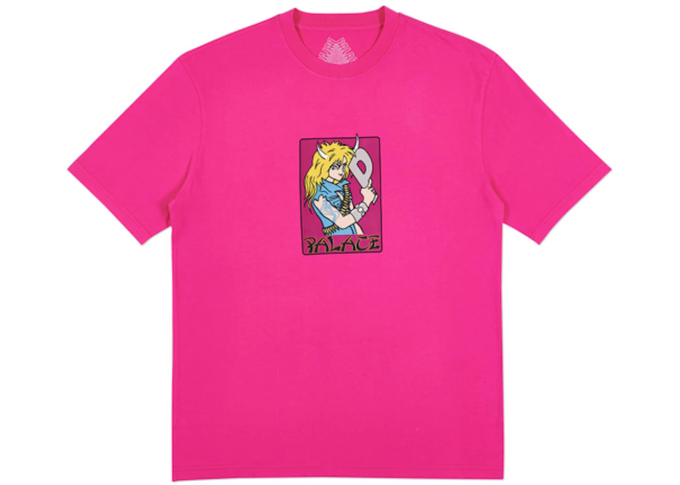 Palace Mangal T-Shirt Hot Pink