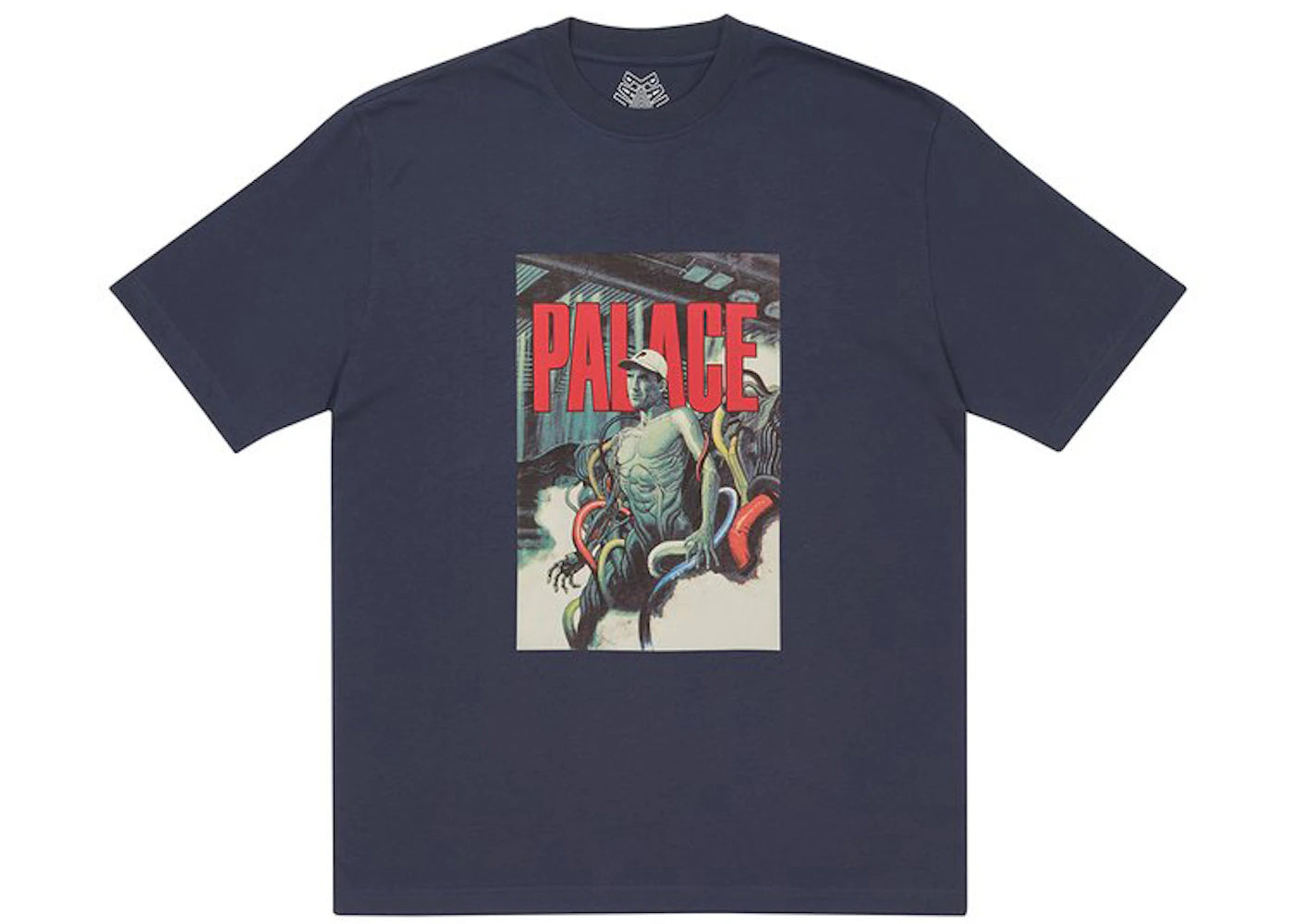 Palace Mangas T-shirt Navy