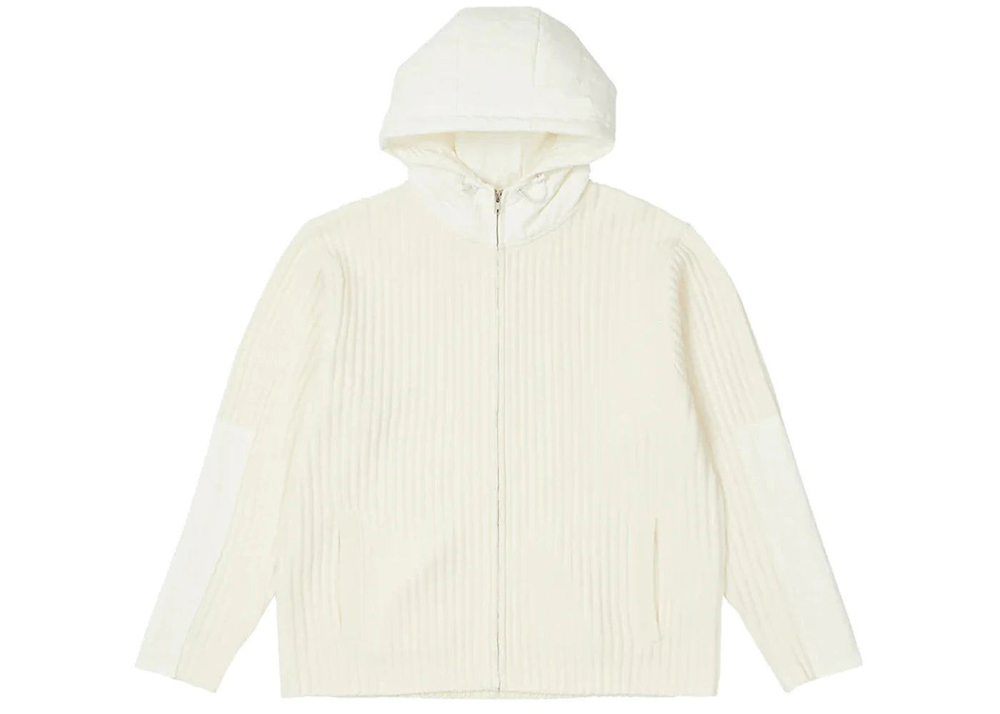 Palace Marine Zip Hood Knit Bone