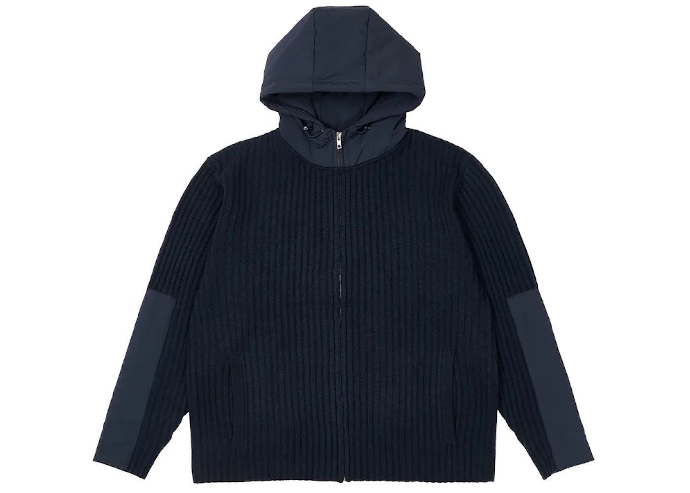 Palace Marine Zip Hood Knit Navy