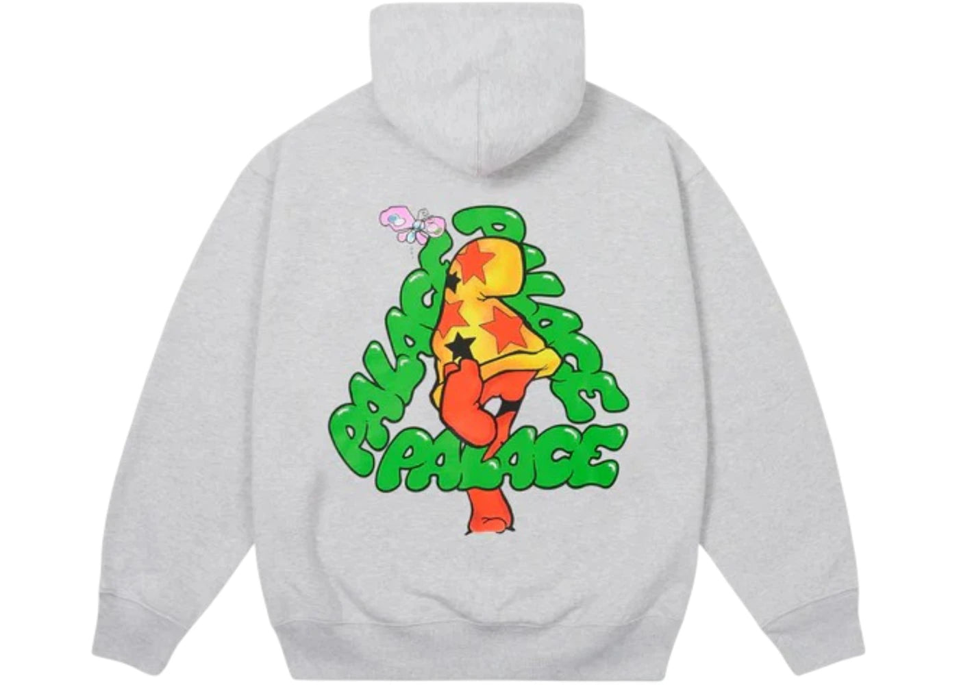 Palace Mark Bode Hood Grey Marl