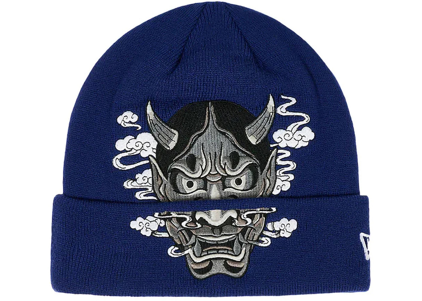 Palace Masks New Era Beanie Blue