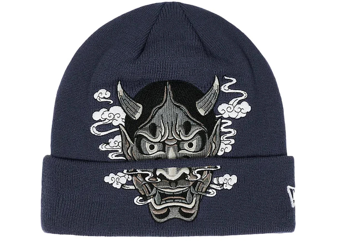 Palace Masks New Era Beanie Navy