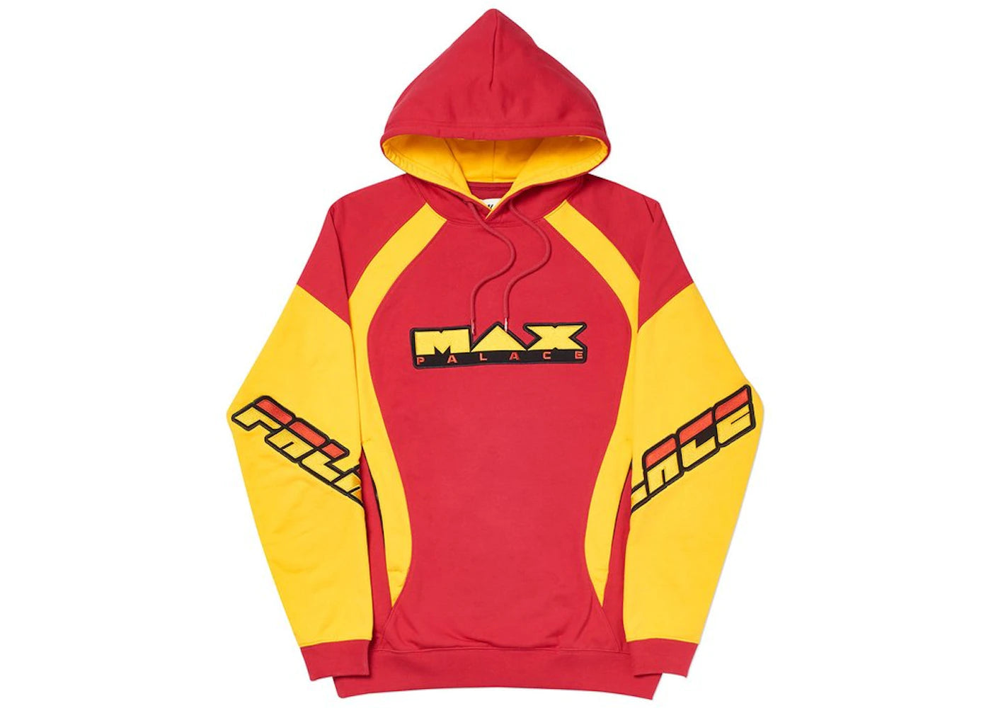 Palace Max P Hood Red