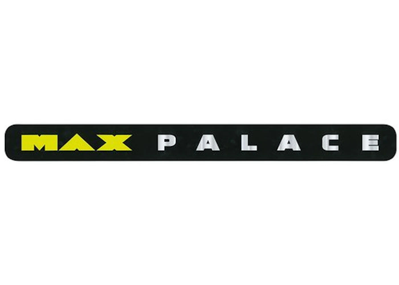 Palace Max Palace Sticker Black