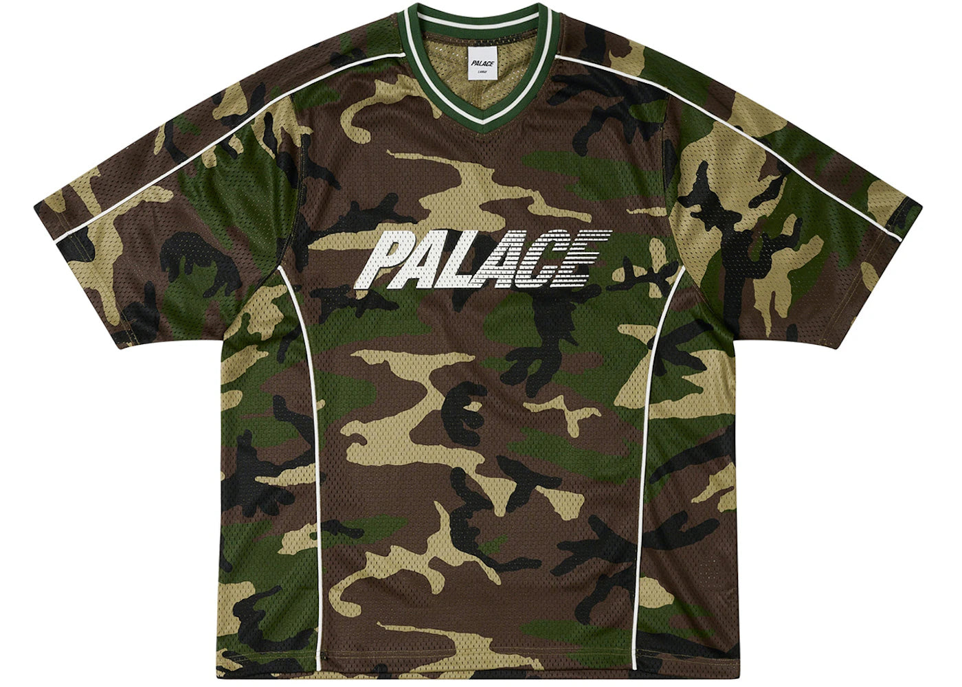 Palace Mesh Jersey Woodland Camo