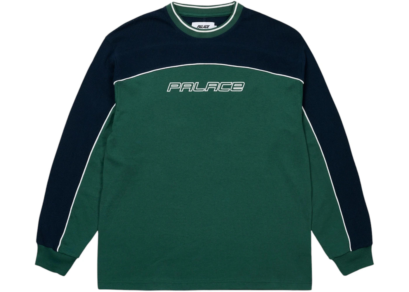 Palace Mesh Panel Longsleeve Racey Green
