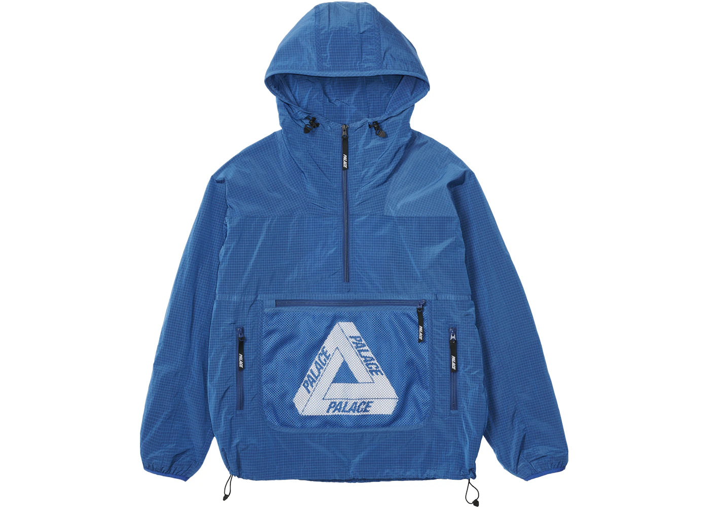 Palace Mesh Pocket Shell Jacket Blue