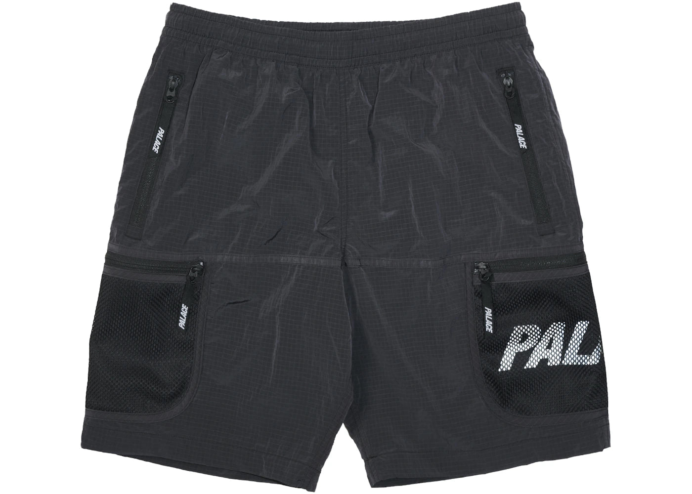 Palace Mesh Pocket Shell Shorts Black