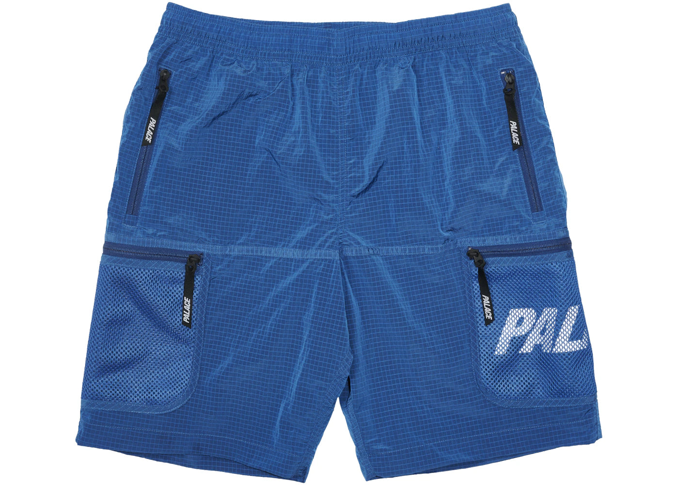 Palace Mesh Pocket Shell Shorts Blue