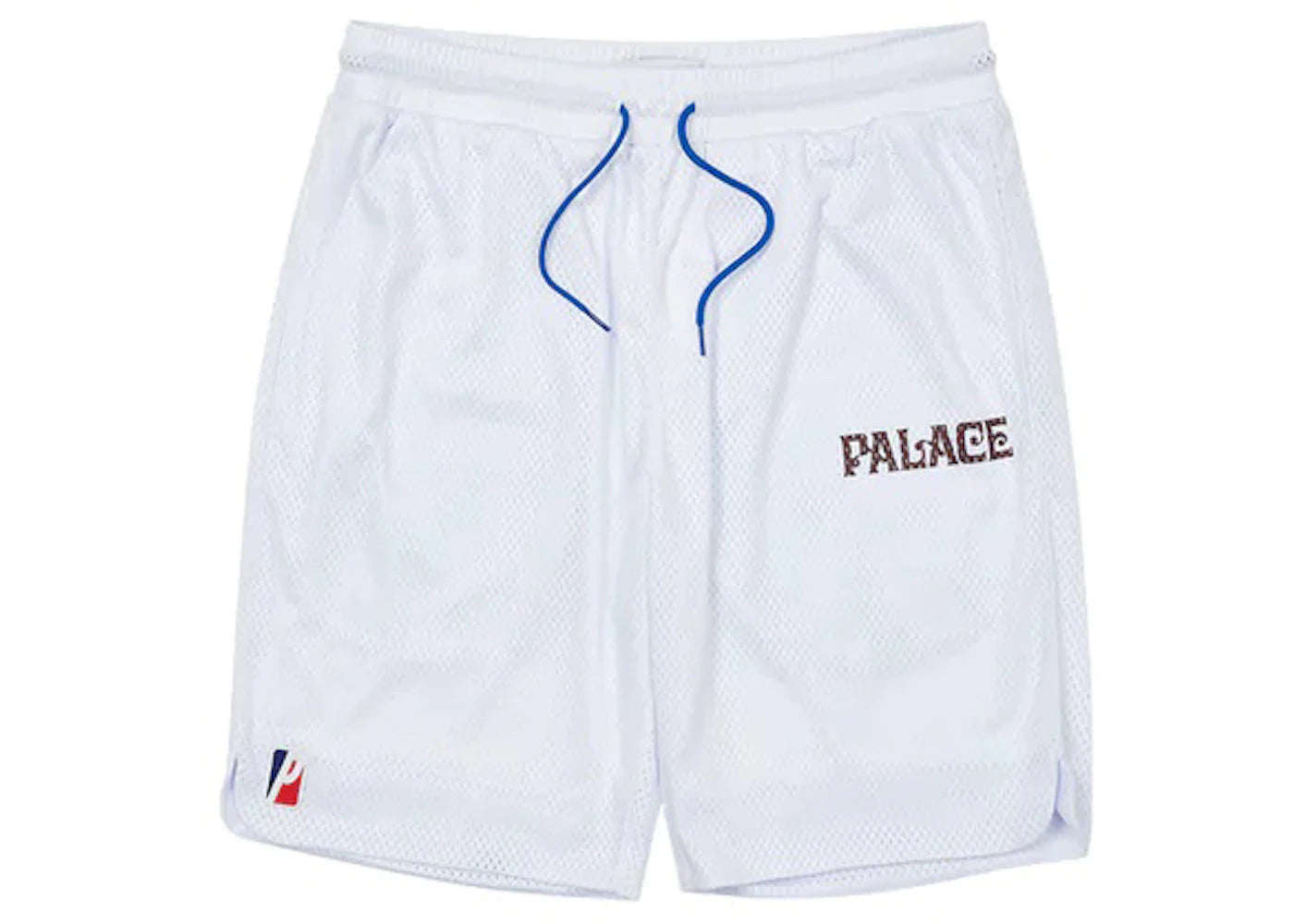 Palace Mesh Practice Shorts White