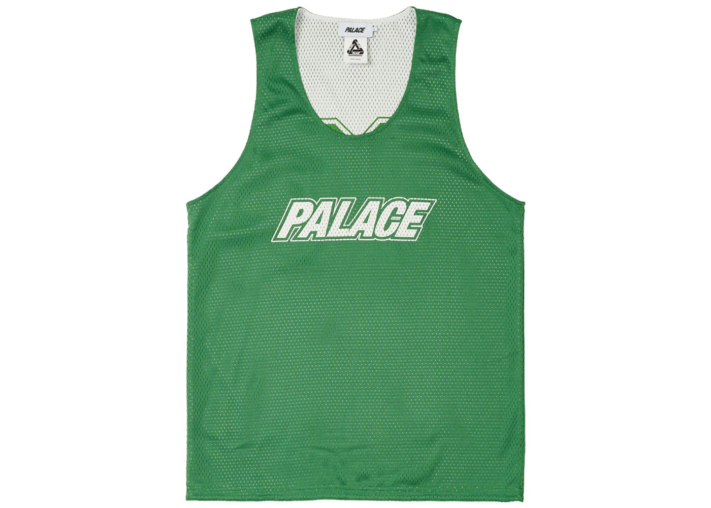 Palace Mesh Reverso Border Vest Green