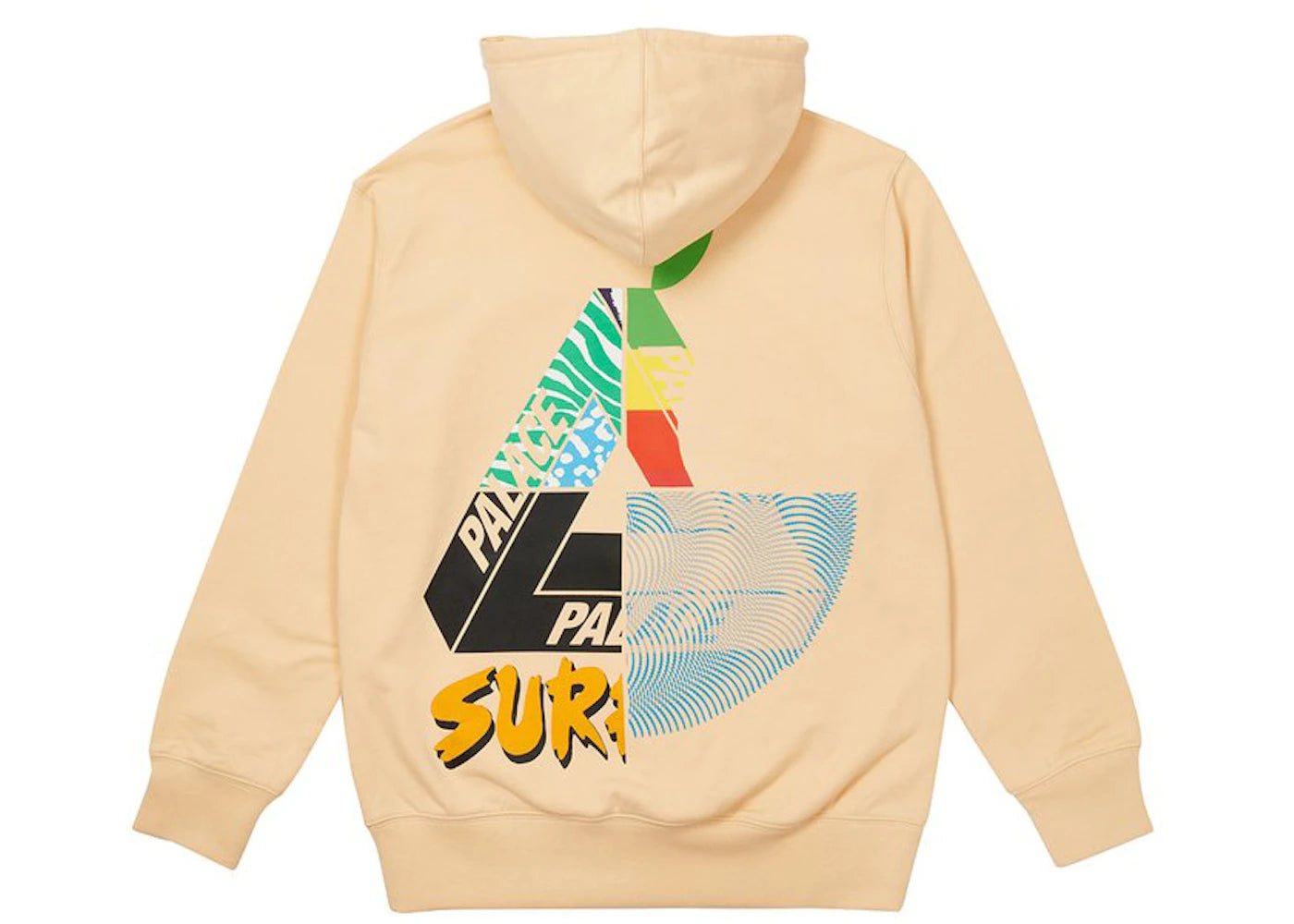 Palace Mix Up Hood Yellow