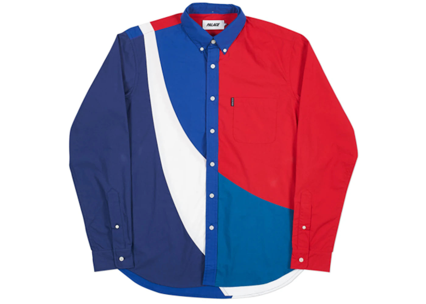 Palace Mixture Shirt Red/White/Blue