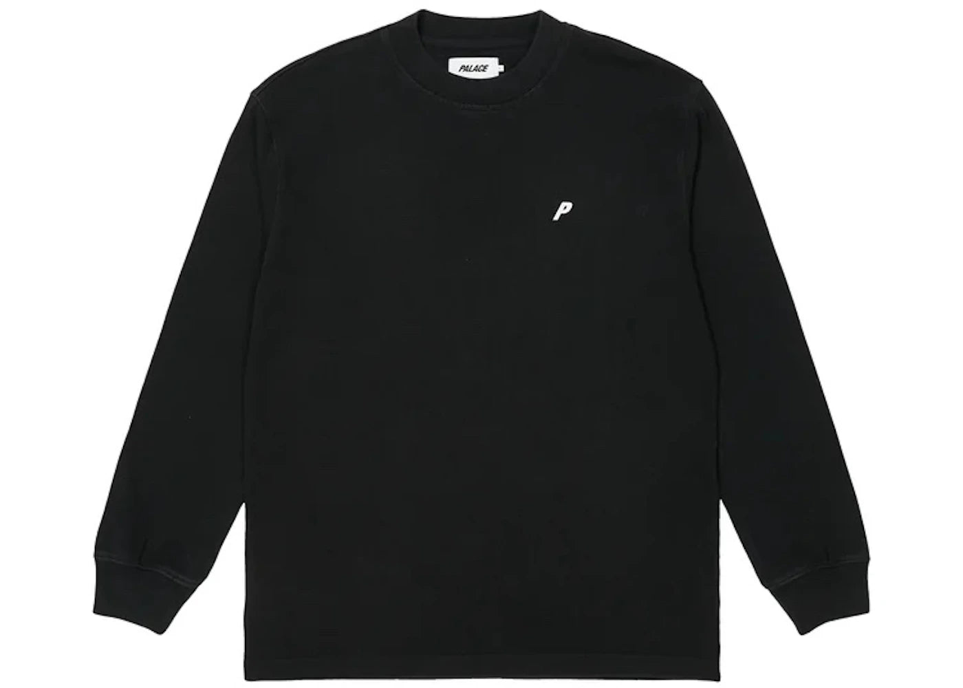 Palace Mock Neck 320 Crew Black