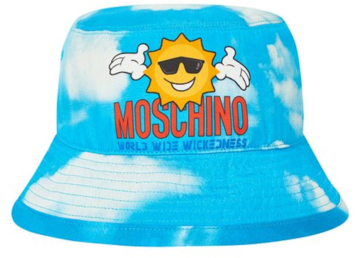 Palace Moschino Bucket Hat Blue Cloud