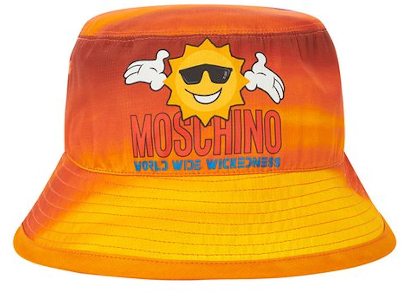 Palace Moschino Bucket Hat Orange Cloud
