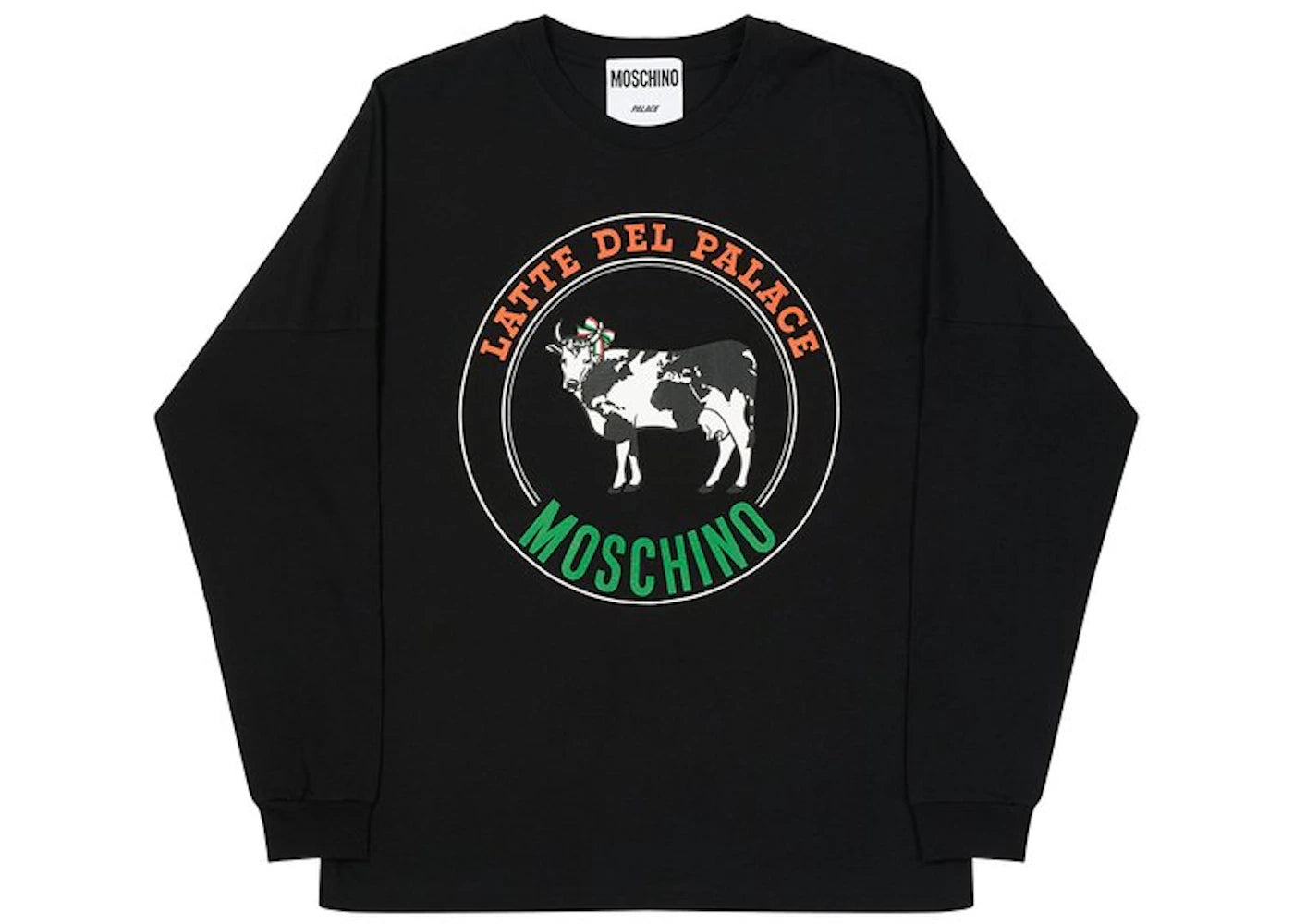 Palace Moschino Cow Longsleeve Black