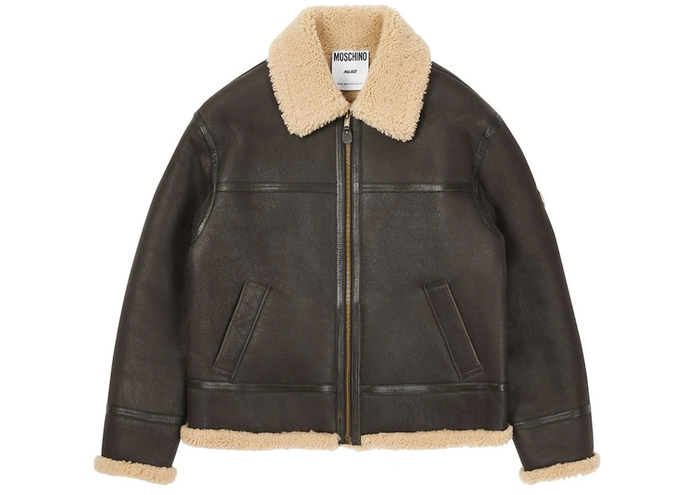 Palace Moschino Jacket Brown