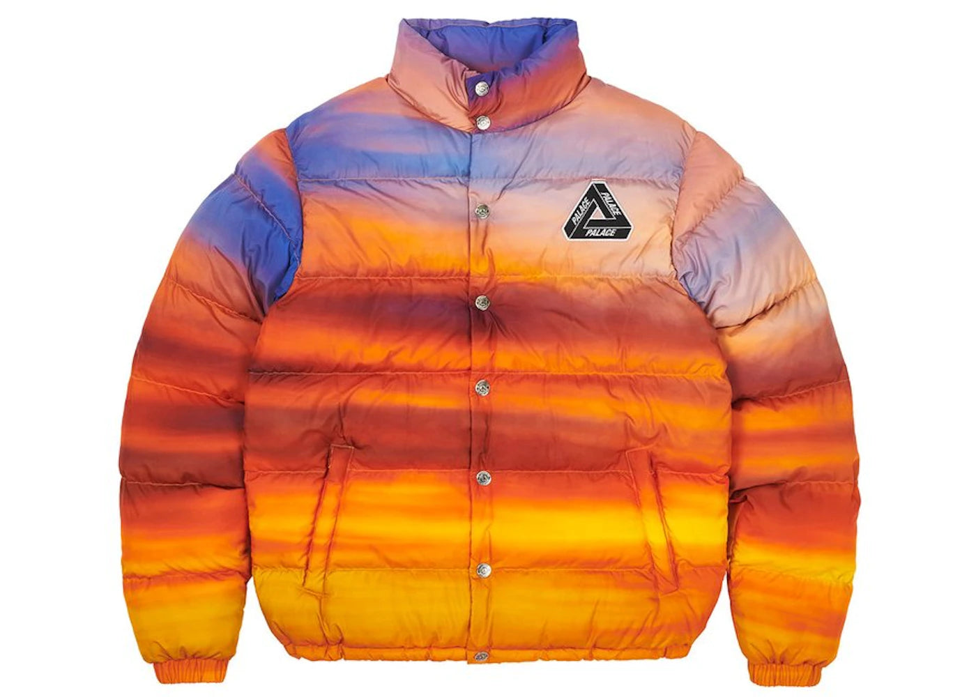Palace Moschino Puffa Jacket Orange Cloud