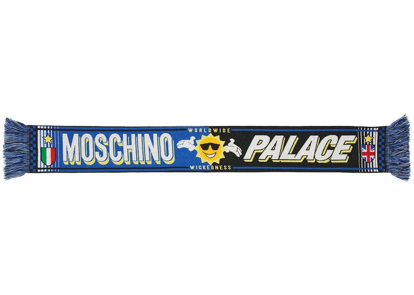 Palace Moschino Scarf Blue