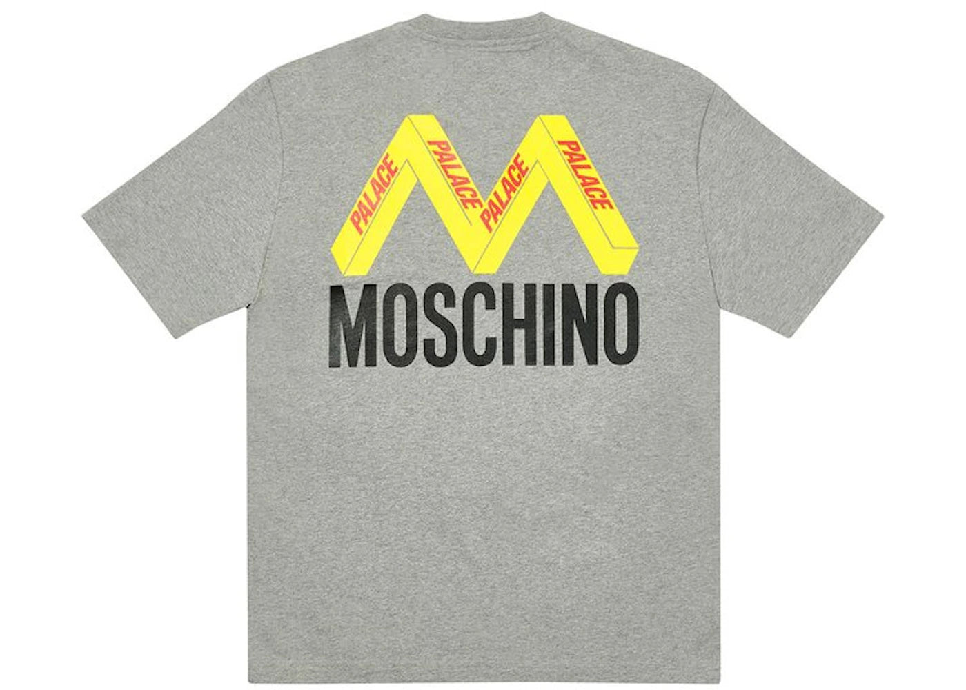 Palace Moschino T-shirt Grey Marl