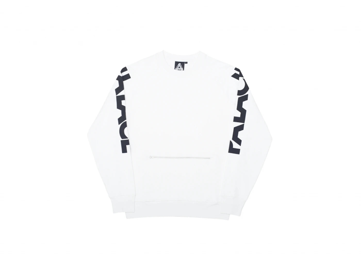 Palace Moto Crew White