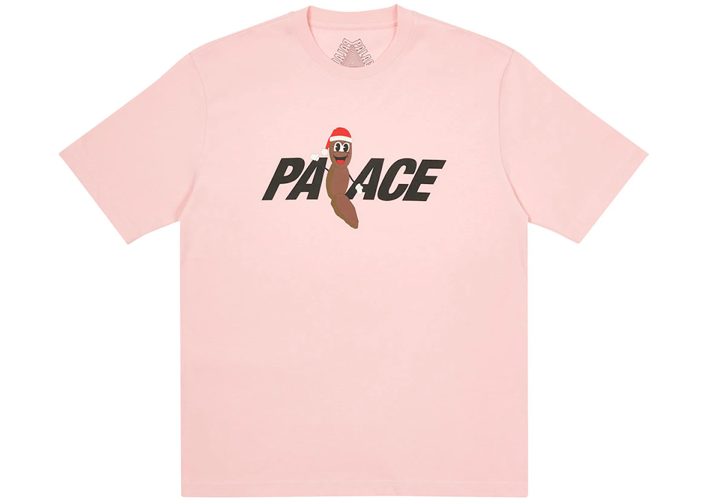 Palace Mr Hankey T-shirt Pink