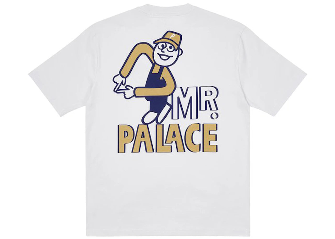 Palace Mr Palace T-shirt White