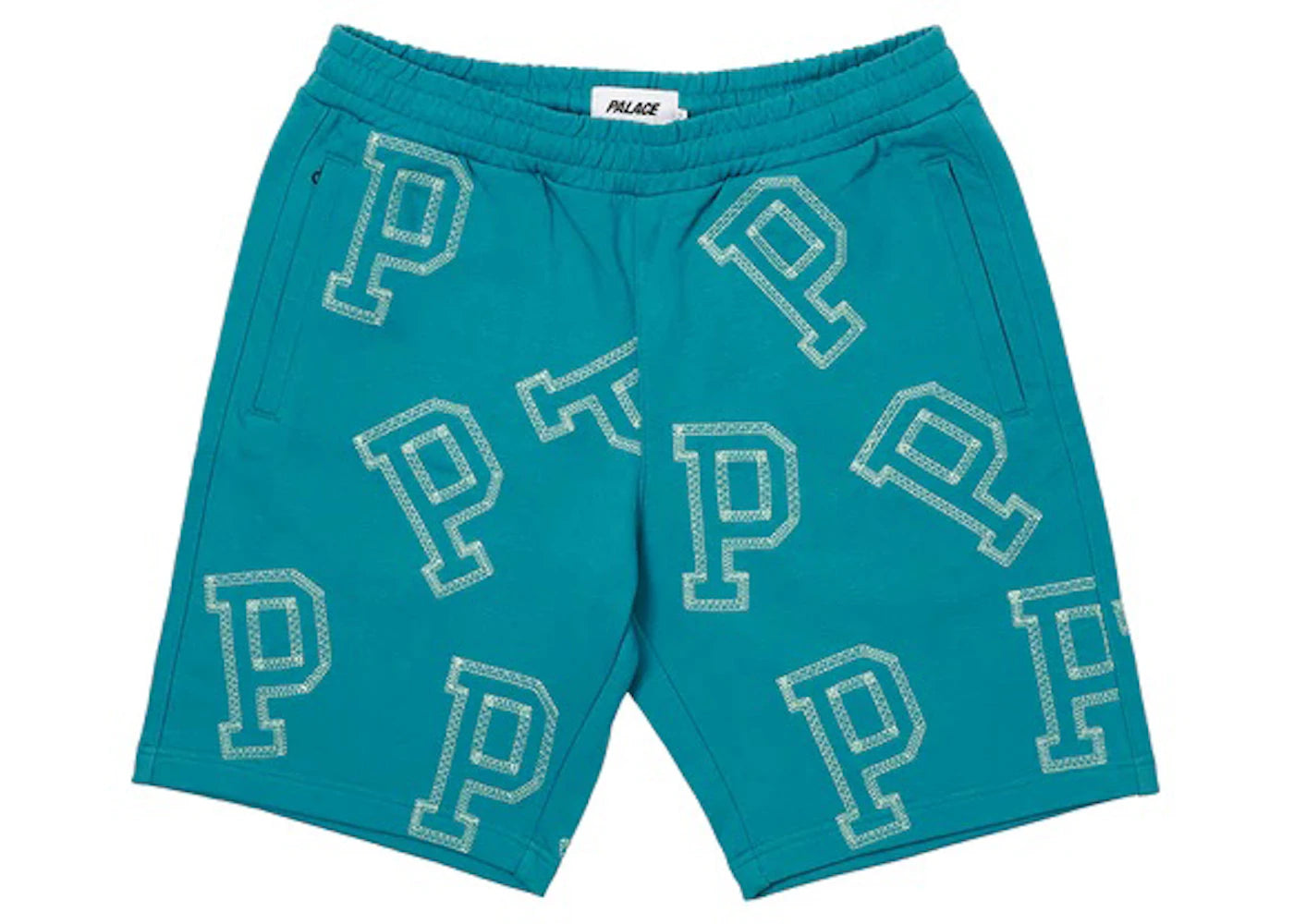 Palace Multi P Sweat Shorts Teal